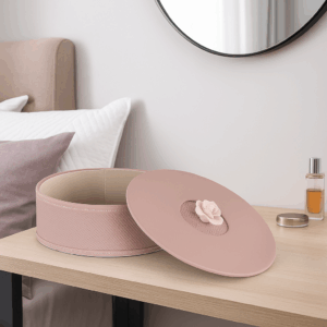 Bonasis Large Pink Storage Box – Stylish & Practical Organizer