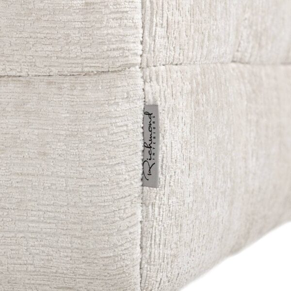 Bonasis Cream Upholstered Footstool – Soft & Stylish Accent Seat - Image 5