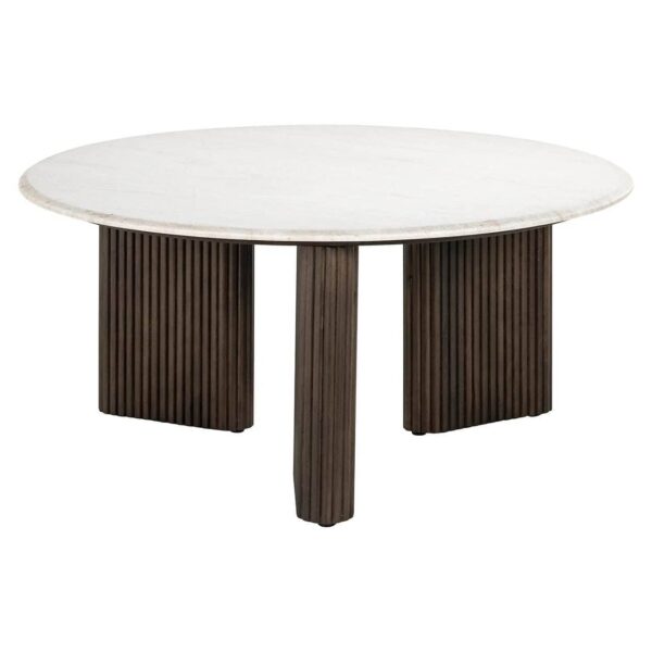 Bonasis Modern Wood Coffee Table – Sleek Center Table for Living Room - Image 2
