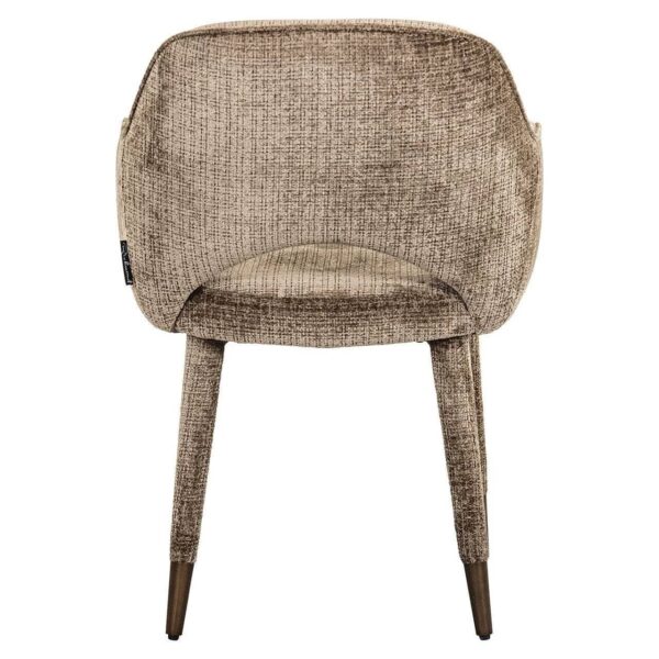 Bonasis Stone Upholstered Dining Chair – Elegant Modern Seating - Image 5