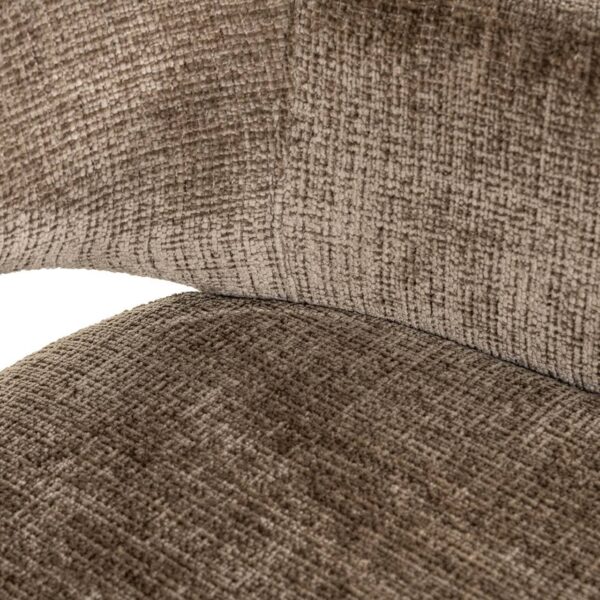 Bonasis Stone Upholstered Dining Chair – Elegant Modern Seating - Image 7