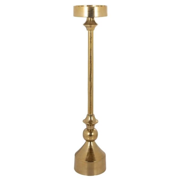 Bonasis Large Gold Candle Holder – Elegant Statement Accent - Image 3