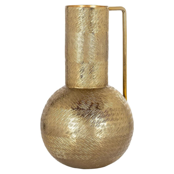 Bonasis Small Gold Vase – Elegant Metallic Home Accent - Image 2