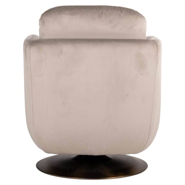 Turner Swivel Lounge Chair - Khaki - Image 5